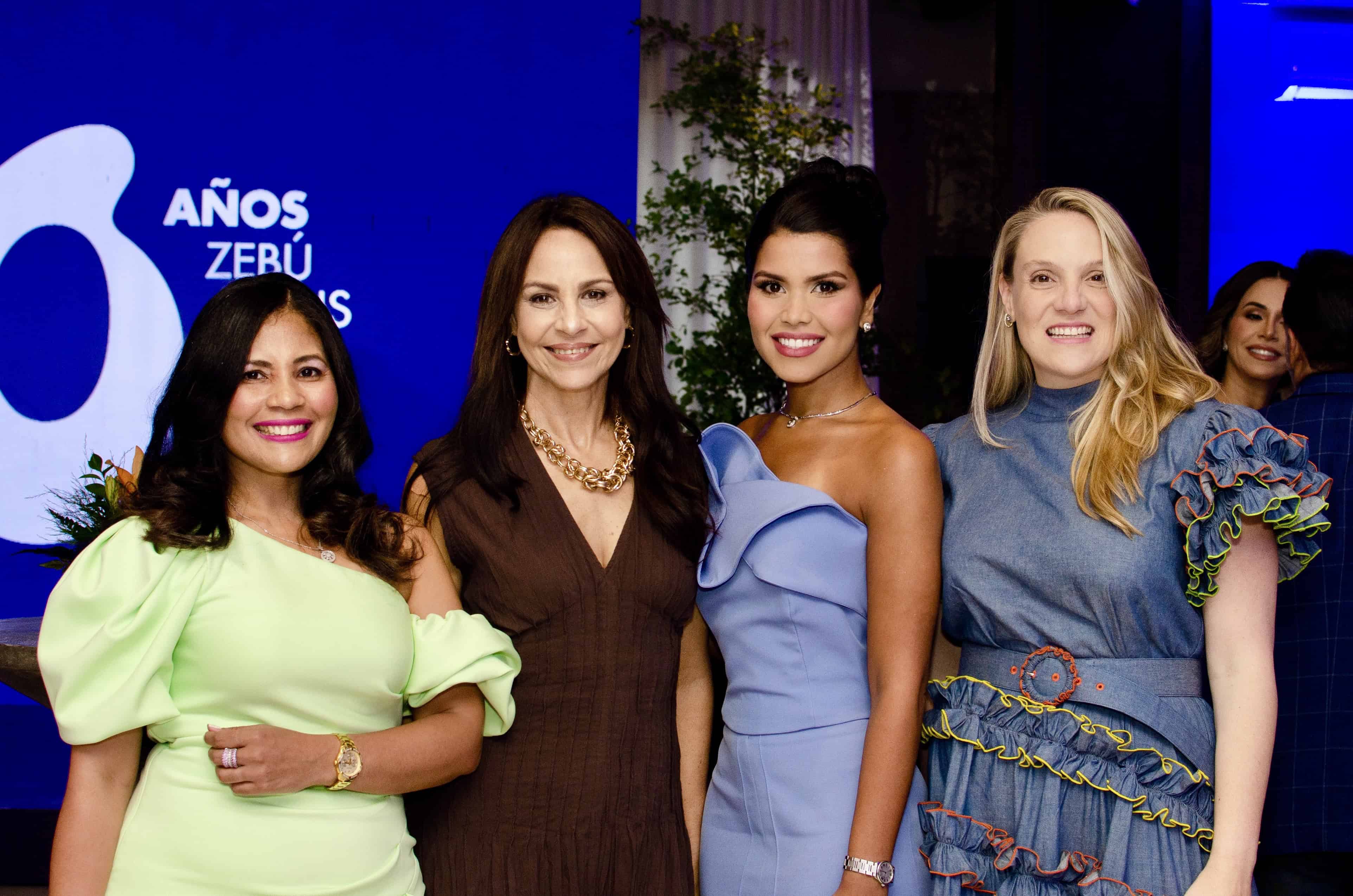 Clayris Suero, Mercedes Castán, Desirée Cortés y Cristina Cuadra.