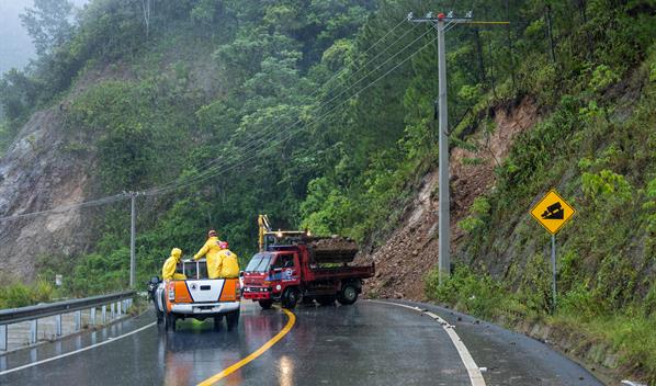 El COE emite alerta roja para San José de Ocoa y advierte sobre riesgo de deslizamientos