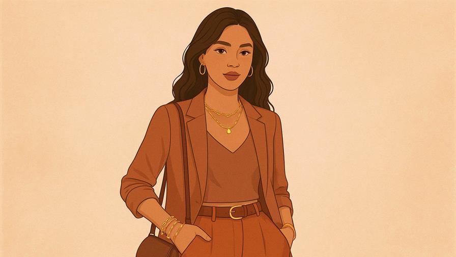 Cómo combinar el color Mocha Mousse esta temporada de otoño