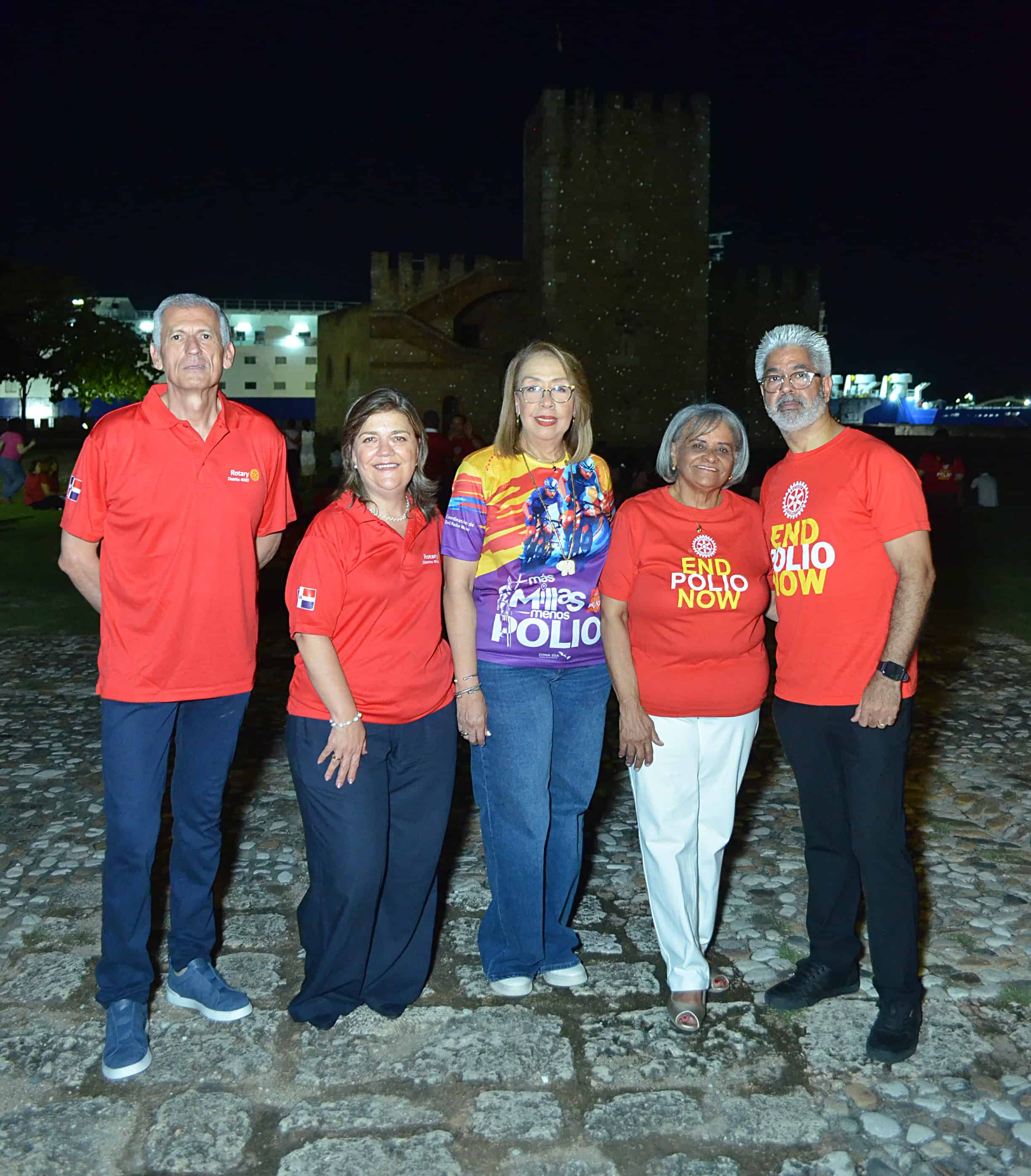 Felipe Mesa, Sonia Uribe, Olga Acosta Sena, Emilce Medina y Héctor Díaz.