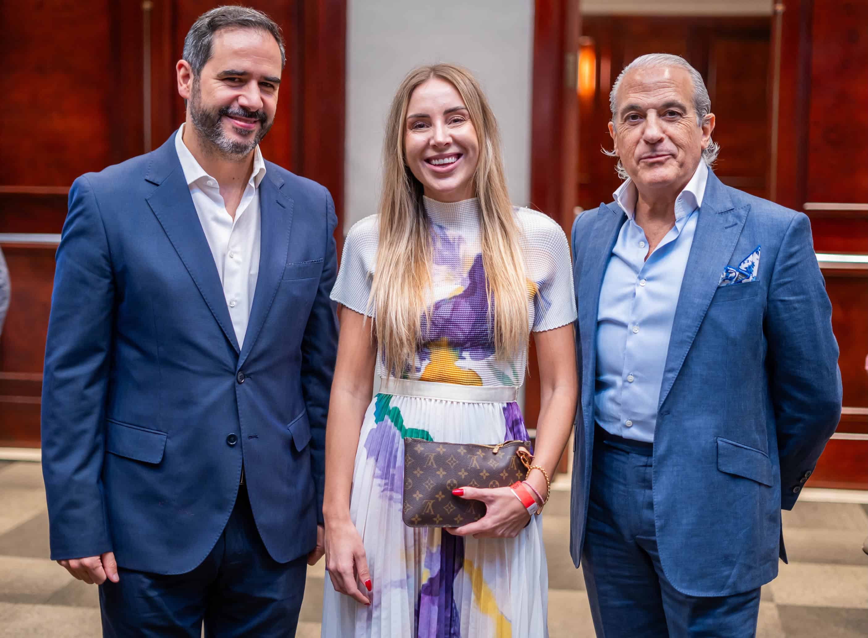 David Paños, Marta Amengual y Luis Emilio Gómez.