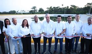 Inauguran planta de tratamiento de aguas residuales en Pimentel de la provincia Duarte