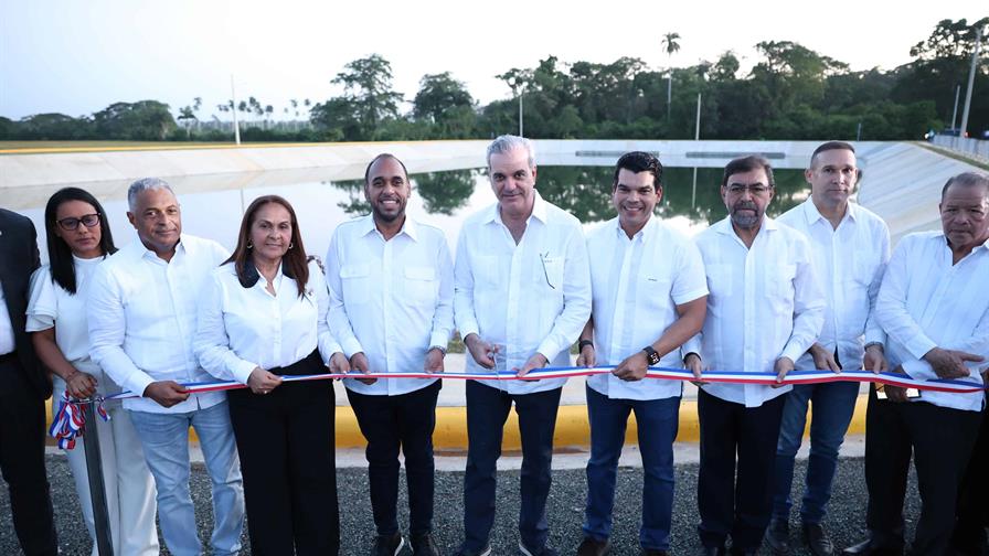 Inauguran planta de tratamiento de aguas residuales en Pimentel de la provincia Duarte