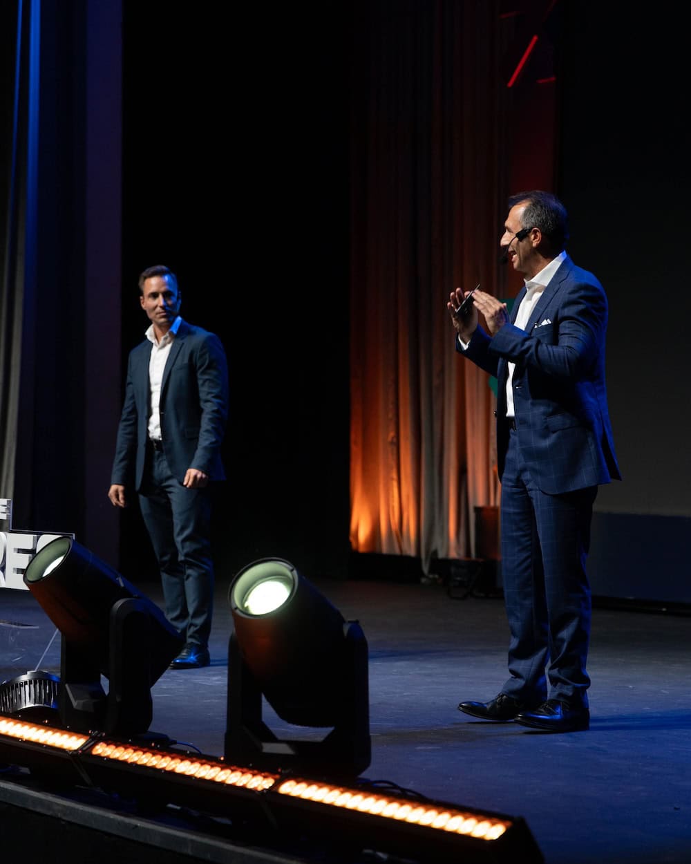 Alfonso Bastida y Christian Helmut.