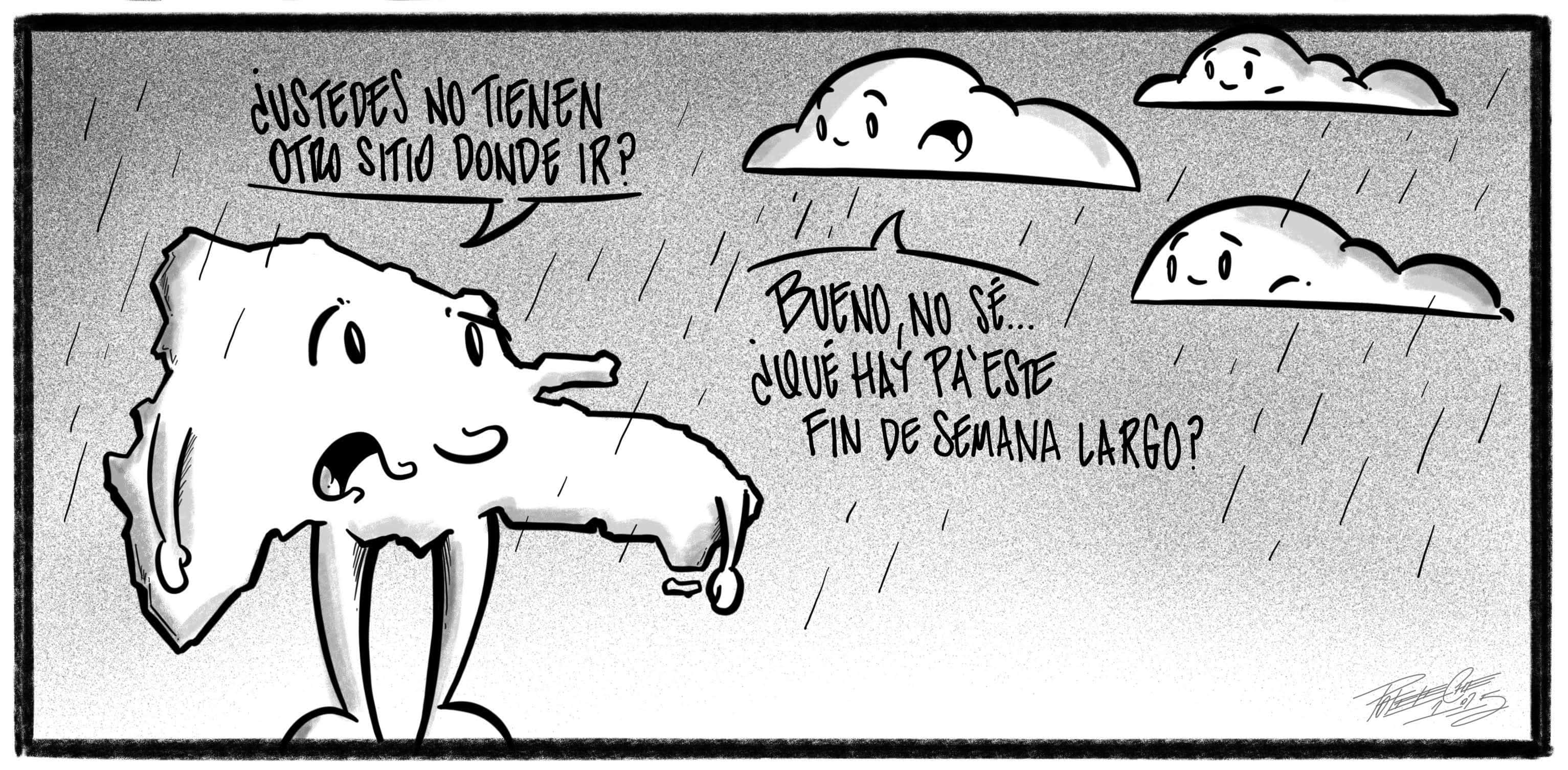 Caricatura de Noticiero Poteleche 4 noviembre 2025