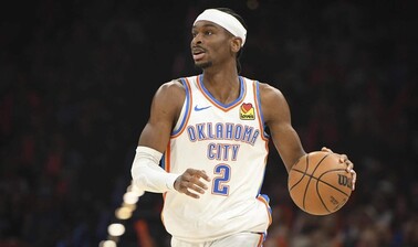 Gilgeous-Alexander establece r&eacute;cord en la NBA con 127 partidos consecutivos de 20 puntos