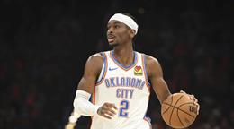 Shai Gilgeous-Alexander se perder&aacute; el All Star de la NBA por una lesi&oacute;n en el abdomen