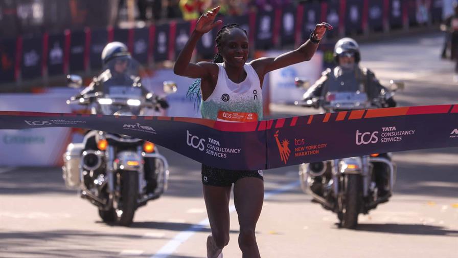 Kipruto y Obiri dan cátedra keniana al conquistar el maratón de Nueva York Kipruto y Obiri dan cátedra keniana al conquistar el maratón de Nueva York