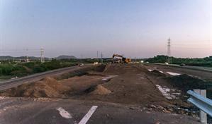 Trabajan en tramo que se destruyó de la Circunvalación de Baní