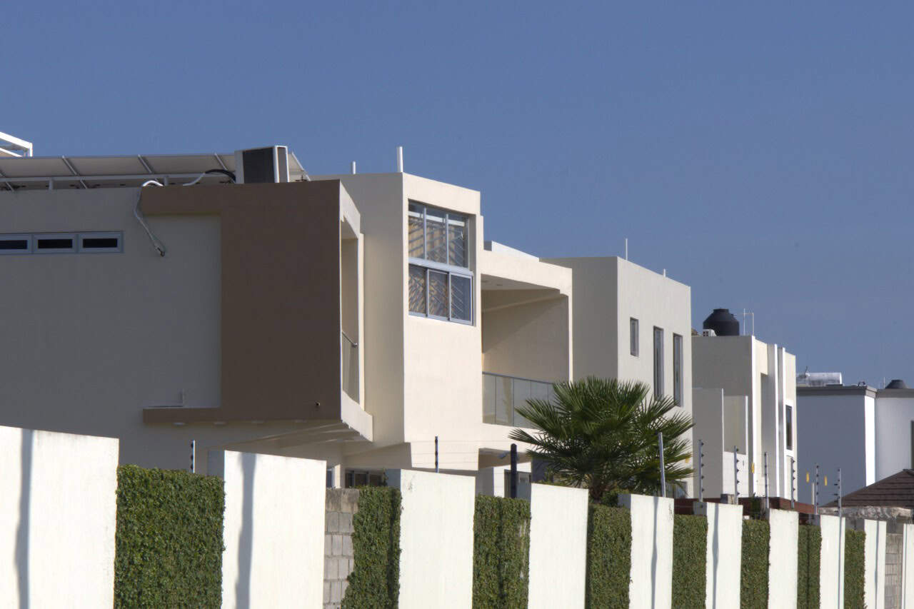 Vista de casas que forman parte del proyecto Terranova Estates.