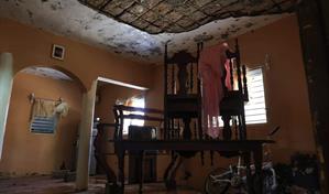 Barahona siente los daños de Melissa; comunitarios pierden hasta la esperanza