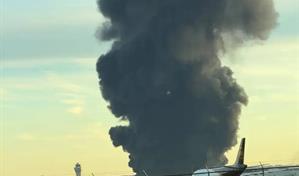 Avión de carga se estrella cerca del aeropuerto de Louisville en Kentucky y deja varios heridos