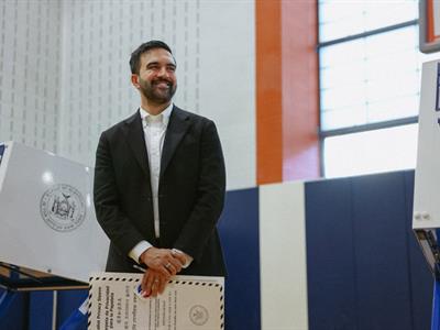 Zohran Mamdani dice NY está «a punto de hacer historia»