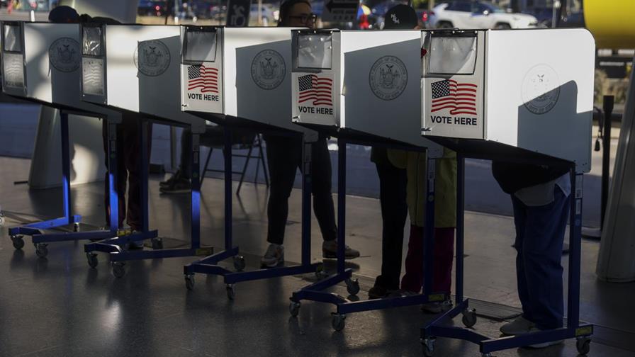 Elecciones en Nueva York registran la mayor participación desde 2001, según primeros datos