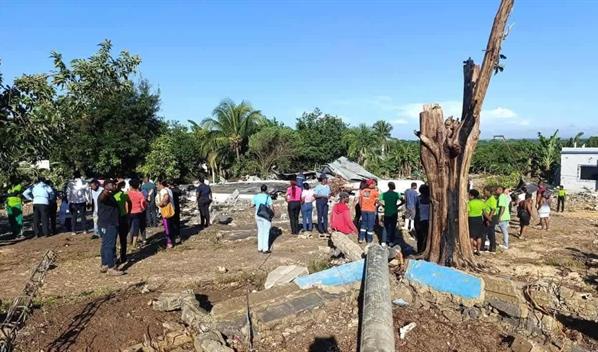 Afectados por el colapso del dep&oacute;sito regulador del acueducto de Consuelo reciben indemnizaci&oacute;n