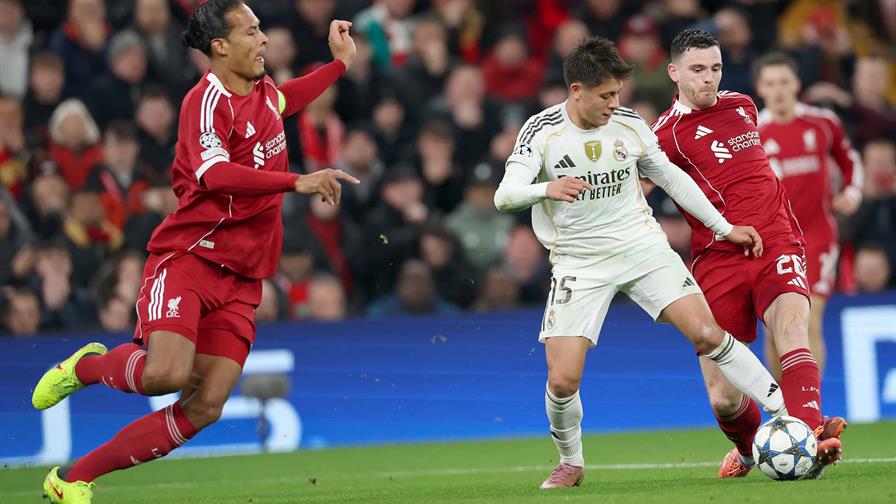 Luis Díaz tumba al campeón, Mac Allister al rey de la Champions, y Arsenal suma y sigue