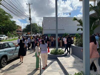 COE invita a la población a participar en simulacro por terremoto