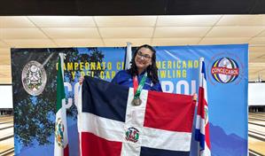 Rosalía Guzmán gana dos medallas de oro en el Concecabol juvenil de boliche