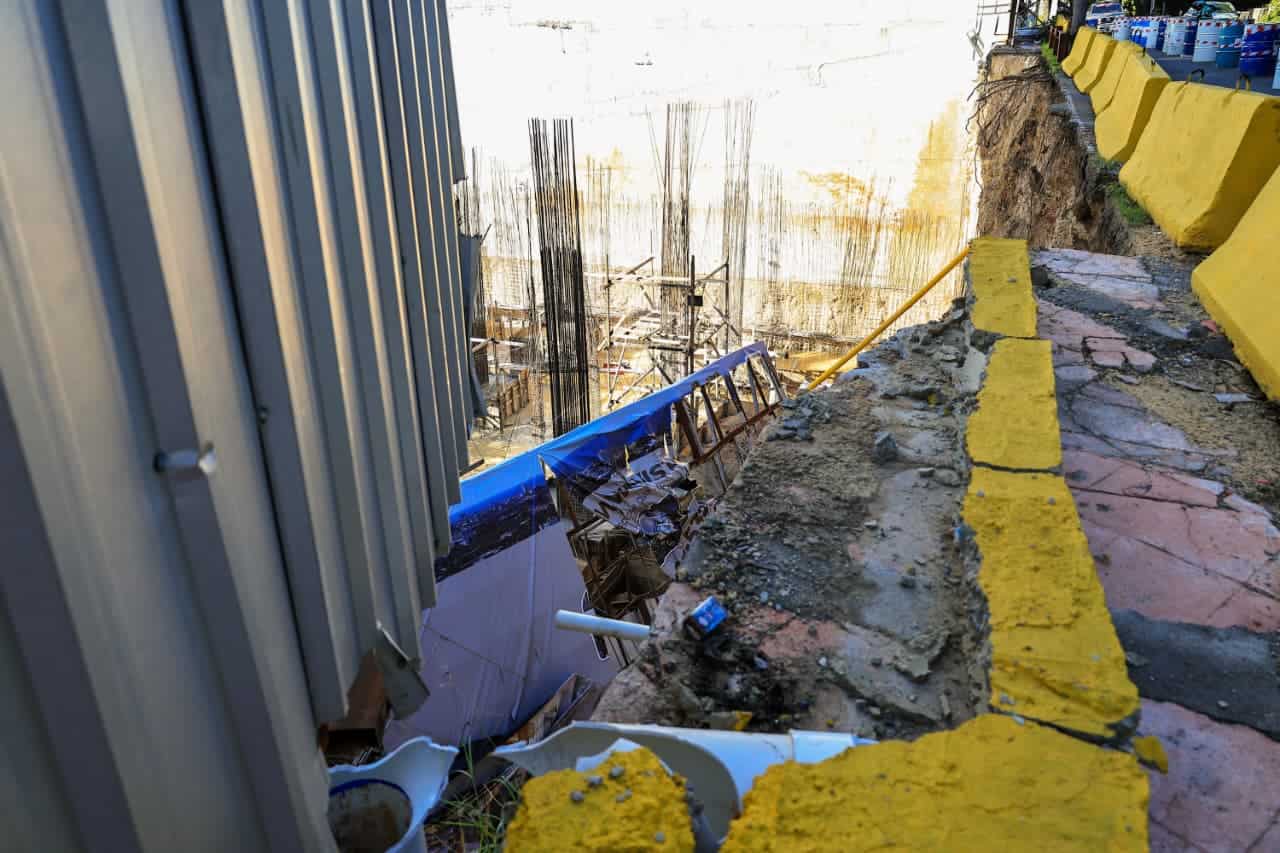 Residentes del sector expresaron preocupación por las condiciones de seguridad en torno a la obra