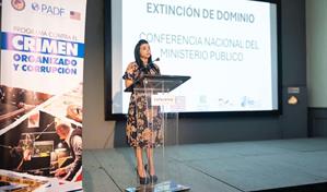 Procuradora Yeni Berenice reafirma el compromiso con la aplicación de la Ley de Extinción de Dominio