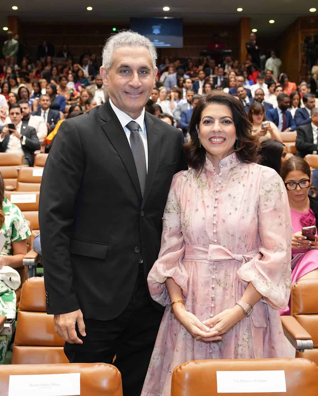 Julio Andújar y Shanttal Zuleta Brea.