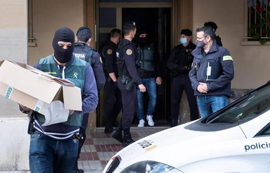 Un total de 76 detenidos y casi 3,200 kilos de droga incautados en macroperación en España