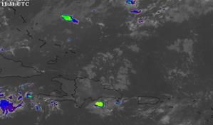 Vaguada y efectos locales provocarán aguaceros dispersos en varias localidades