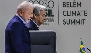 Para evitar el abismo, Guterres y Lula llaman a no abandonar la lucha por el clima