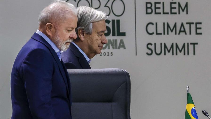 Para evitar el abismo, Guterres y Lula llaman a no abandonar la lucha por el clima Para evitar el abismo, Guterres y Lula llaman a no abandonar la lucha por el clima
