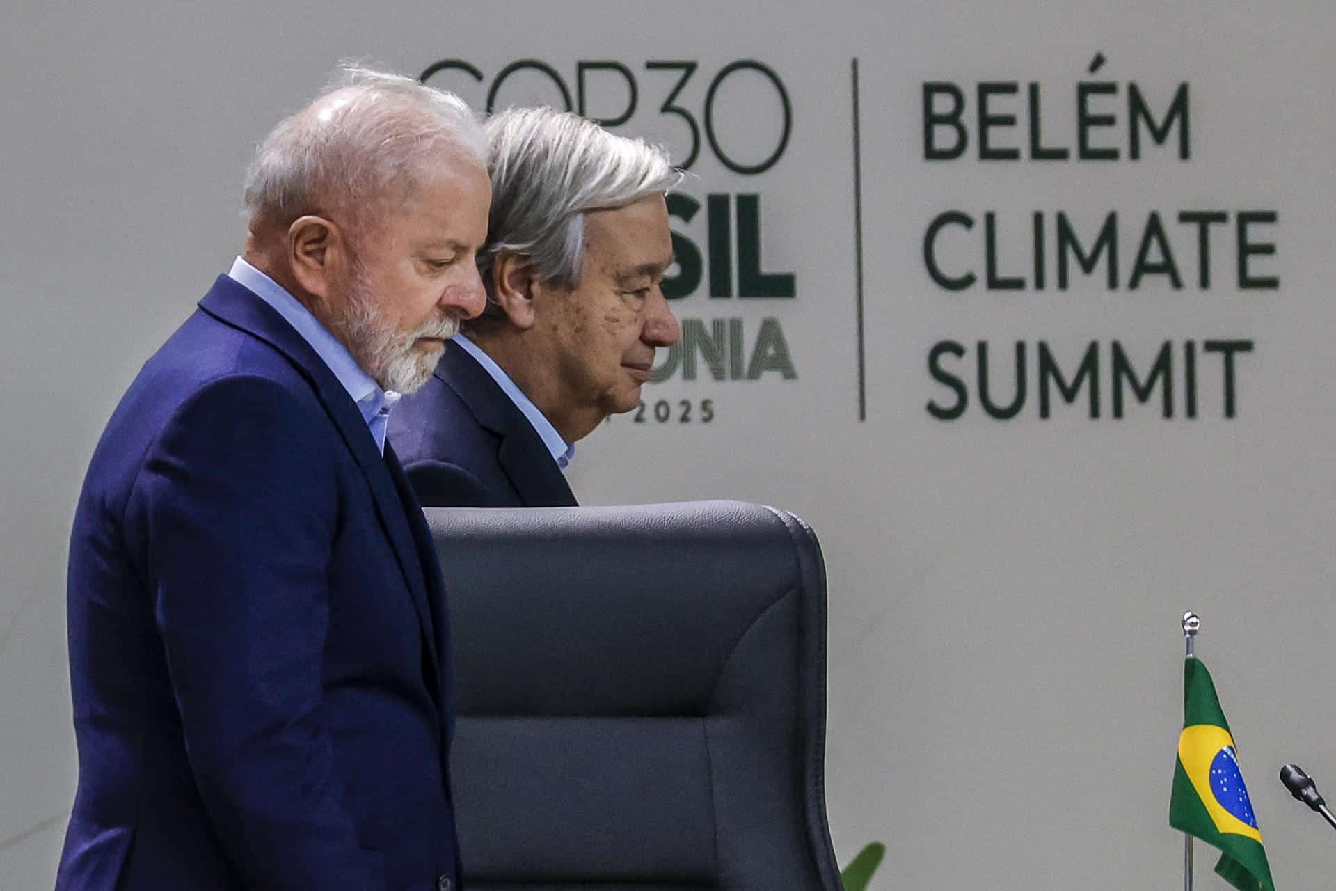 Para evitar el abismo, Guterres y Lula llaman a no abandonar la lucha por el clima Para evitar el abismo, Guterres y Lula llaman a no abandonar la lucha por el clima