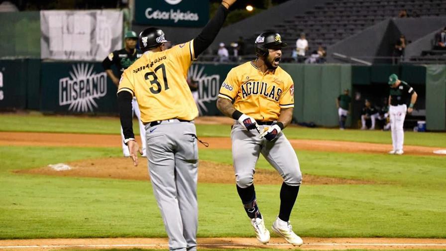 El bate de los Rodríguez mantiene en alta la revolución de las Águilas El bate de los Rodríguez mantiene en alta la revolución de las Águilas