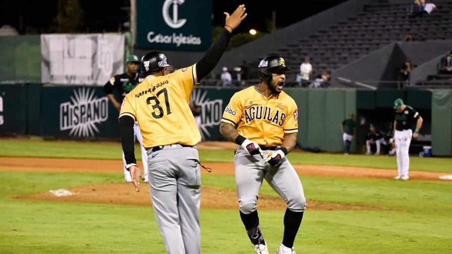 Águilas 4, Licey 1: la paternidad más estable de la pelota dominicana