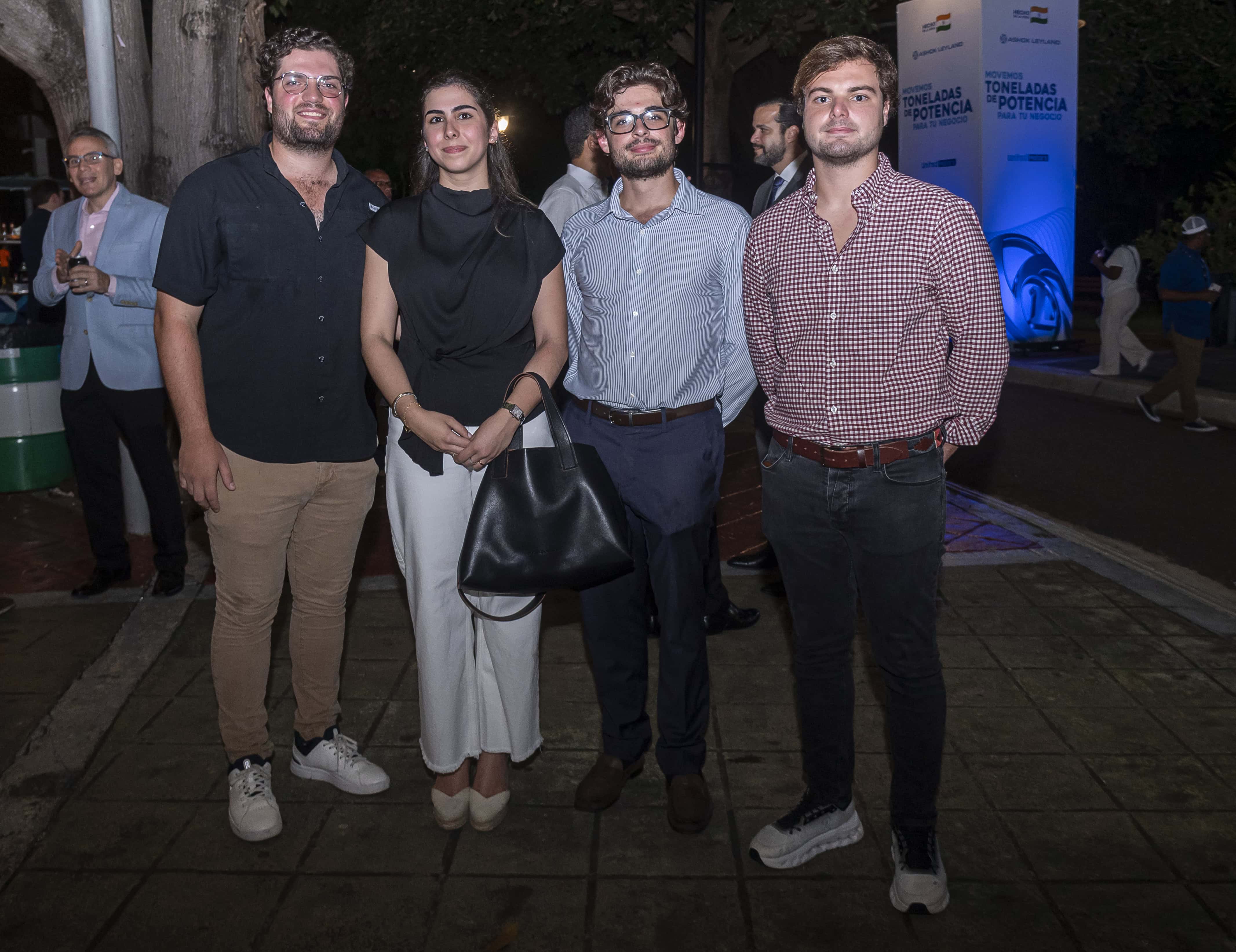 Manuel D&iacute;az, Daniela Sanoja, Pedro Bogaert y Juan Tom&aacute;s D&iacute;az Rainieri. 