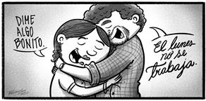 Caricatura de Noticiero Poteleche 8 noviembre 2025