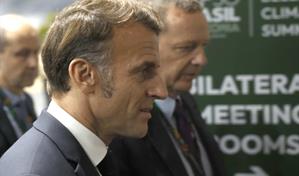 Macron llega a México para reunión con Sheinbaum y su visita oficial