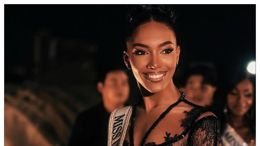 La modelo de origen dominicano que representa a las Islas Turcas y Caicos en Miss Universo 2025