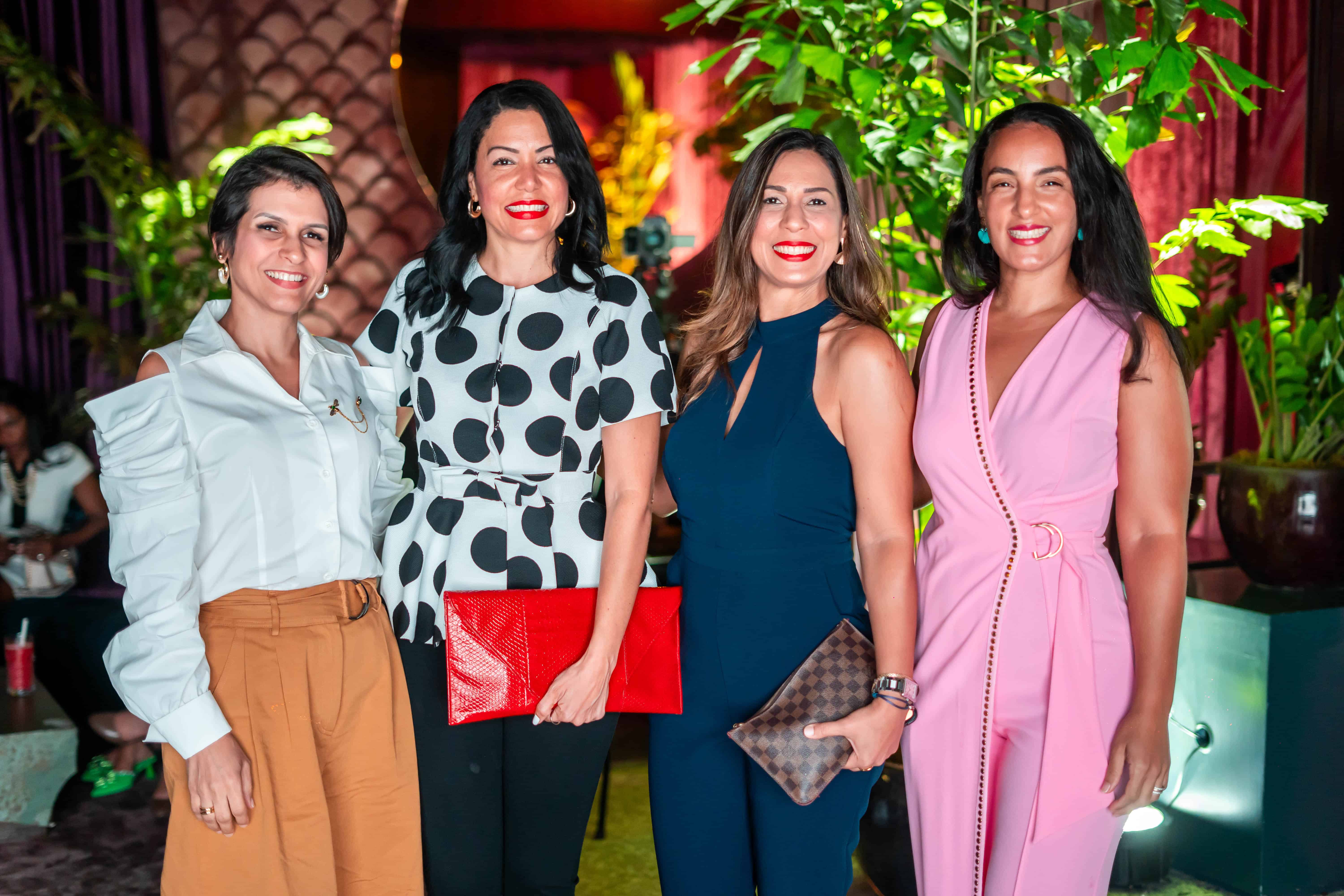 Patricia Báez, Larissa Isa , Denisse Moreta y Emily Guerrero.