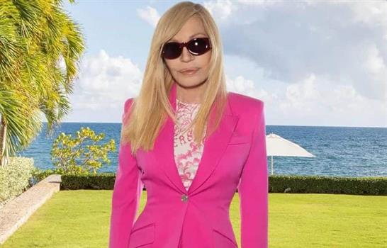 Donatella Versace visita la República Dominicana
