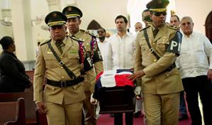 Comienzan actos solemnes para el traslado de los restos de Juancito Rodríguez al Panteón Nacional