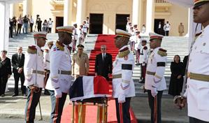 Restos de Juancito Rodríguez, el mocano que enfrentó a Trujillo, llegan al Panteón Nacional