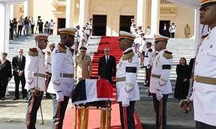 Restos de Juancito Rodríguez, el mocano que enfrentó a Trujillo, llegan al Panteón Nacional