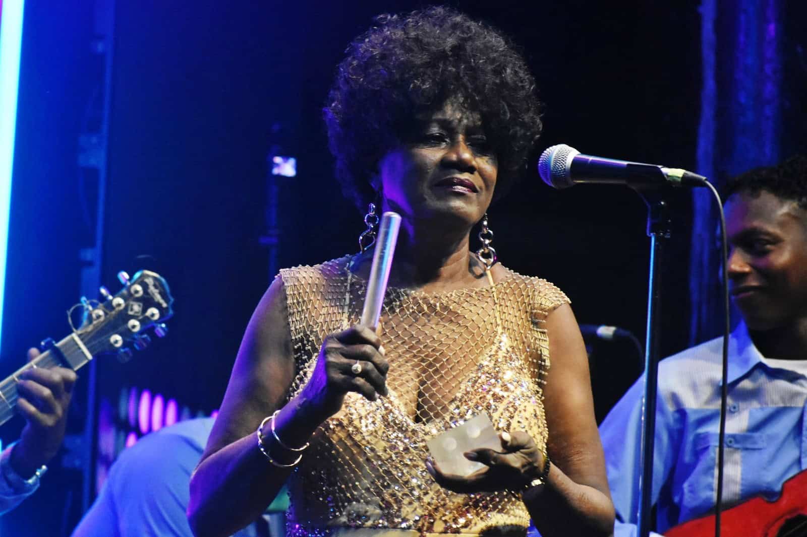 La célèbre chanteuse de son, Sonia Cabral.