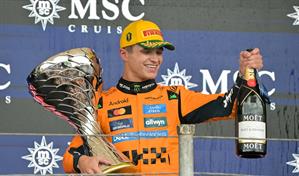 Lando Norris refuerza liderato al ganar en Brasil