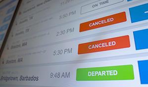 Casi 2,000 vuelos cancelados este lunes en Estados Unidos en medio del cierre del Gobierno