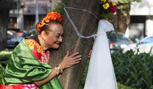 Celebran boda entre personas y árboles en México busca concienciar sobre la deforestación
