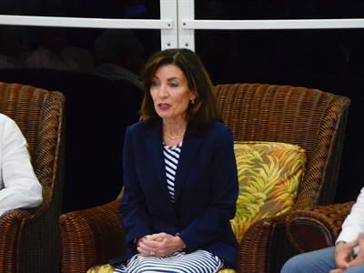 Gobernadora Nueva York inicia agenda oficial en República Dominicana