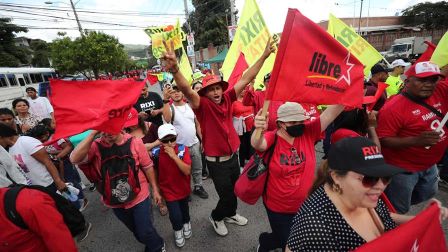 Candidata oficialista pide que se selle su triunfo en Honduras en paz y democracia