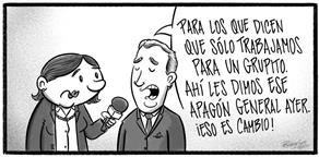 Caricatura de Noticiero Poteleche 12 noviembre 2025