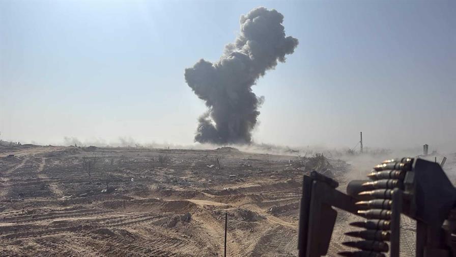 Israel demuele túnel en Gaza desde el que Hamás capturó el cuerpo de Hadar Goldin Israel demuele túnel en Gaza desde el que Hamás capturó el cuerpo de Hadar Goldin