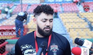 Video | Jasson Domínguez se integra a los entrenamientos del Escogido